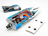 FTX RIPTIDE TURBOJET BRUSHLESS R/C SPEED BOAT 41CM - BLUE