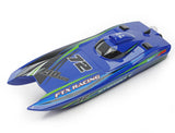 FTX HYDROCAT BRUSHLESS 3S R/C TURBOJET SPEEDBOAT 40CM - BLUE