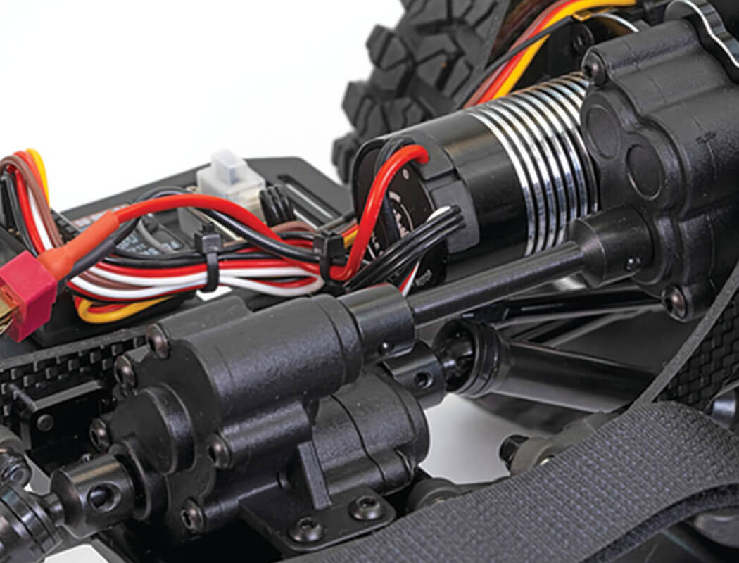 FTX RUFFNECK 1/10 BRUSHLESS 4WD TRAIL RTR - BLUE