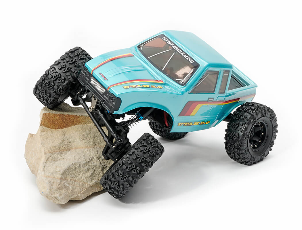 FTX UTAH 2.0 1:18 BRUSHLESS 2-SPEED LCG CRAWLER - METALLIC TEAL - PRE ORDER - EXPECTED SECOND WEEK DECEMBER (Copy)