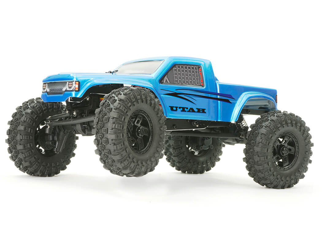 FTX UTAH 1:18 BRUSHED COMP LOW PROFILE RTR CRAWLER - BLUE