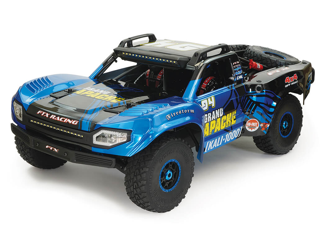 FTX GRAND APACHE 1/7 BRUSHLESS 8S TROPHY TRUCK - BLUE