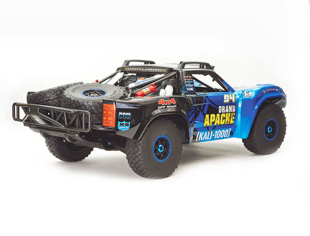 FTX GRAND APACHE 1/7 BRUSHLESS 8S TROPHY TRUCK - BLUE
