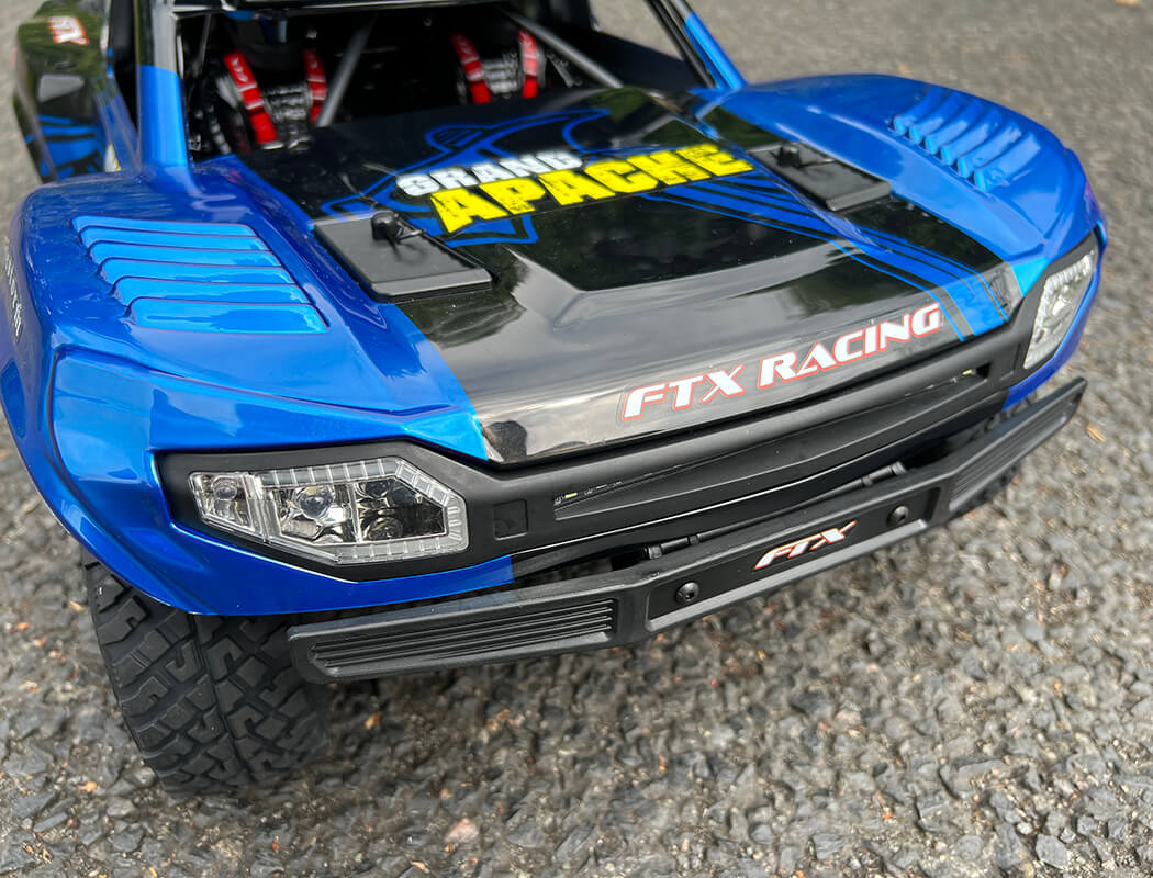 FTX GRAND APACHE 1/7 BRUSHLESS 8S TROPHY TRUCK - BLUE