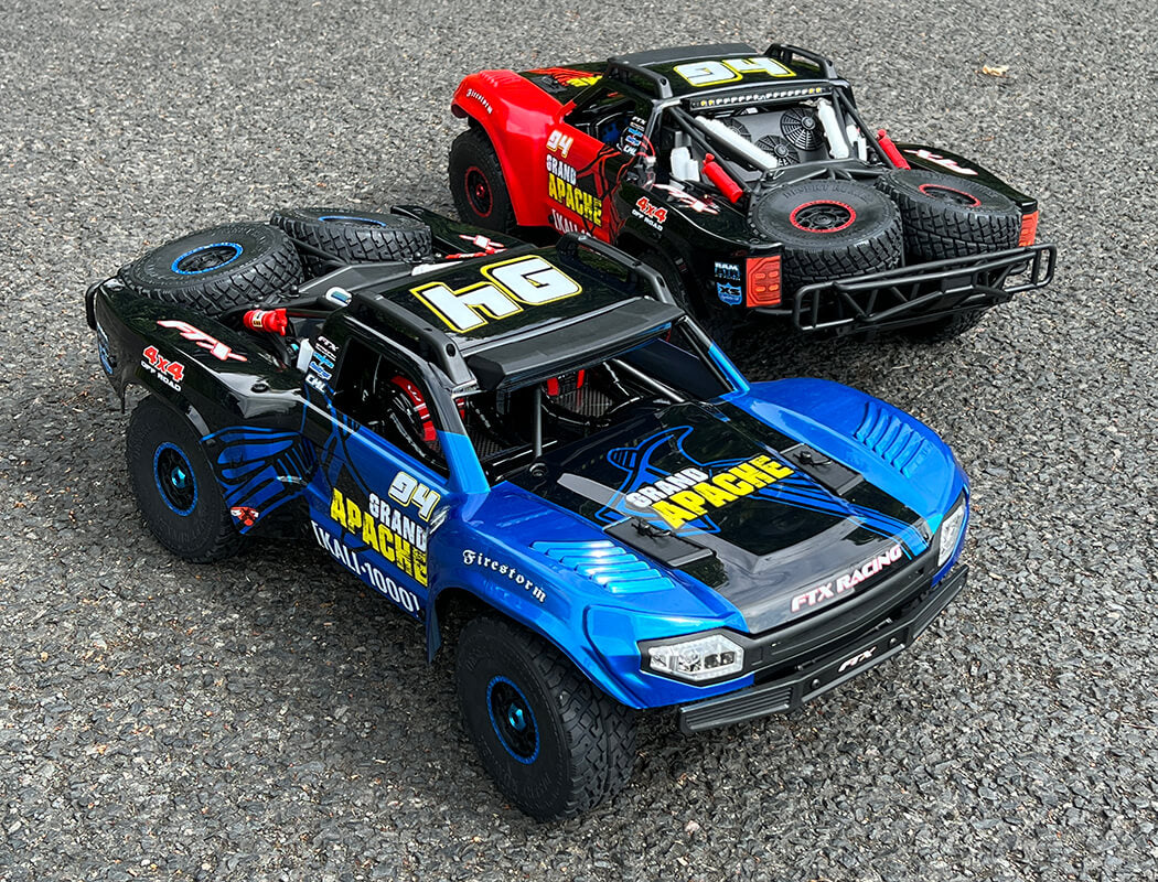 FTX GRAND APACHE 1/7 BRUSHLESS 8S TROPHY TRUCK - BLUE