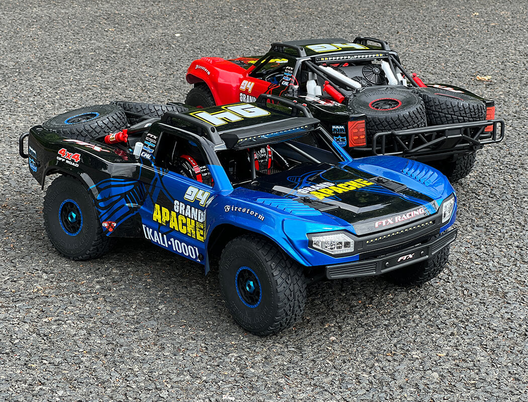 FTX GRAND APACHE 1/7 BRUSHLESS 8S TROPHY TRUCK - BLUE