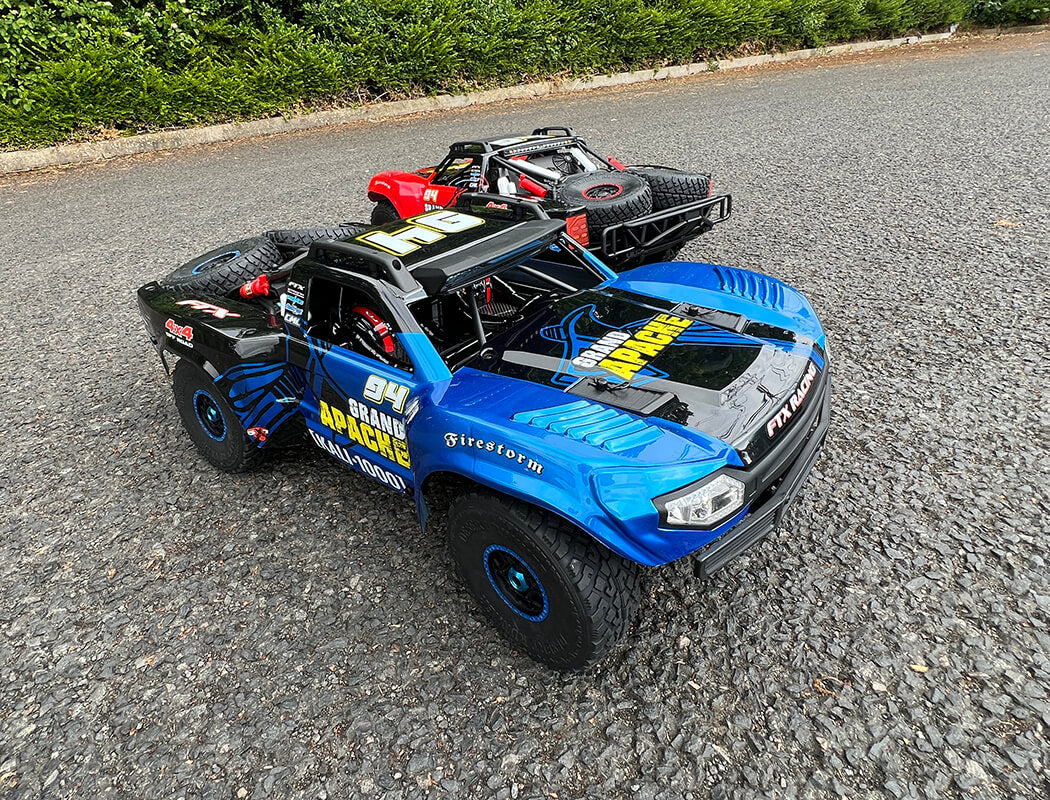 FTX GRAND APACHE 1/7 BRUSHLESS 8S TROPHY TRUCK - BLUE