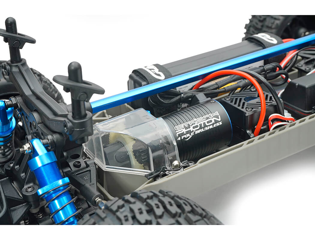 FTX APACHE 2.0 1/10 BRUSHLESS TROPHY TRUCK RTR - BLUE