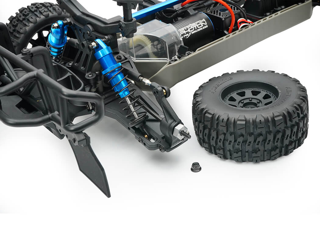 FTX APACHE 2.0 1/10 BRUSHLESS TROPHY TRUCK RTR - BLUE