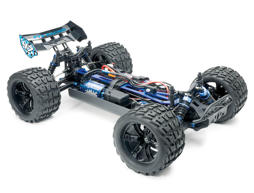 FTX KHAOS 1/10 BRUSHLESS 4WD TRUGGY RTR WITH 3S LIPO AND CHARGER - Purple