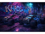 FTX KHAOS 1/10 BRUSHLESS 4WD TRUGGY RTR WITH 3S LIPO AND CHARGER - Purple