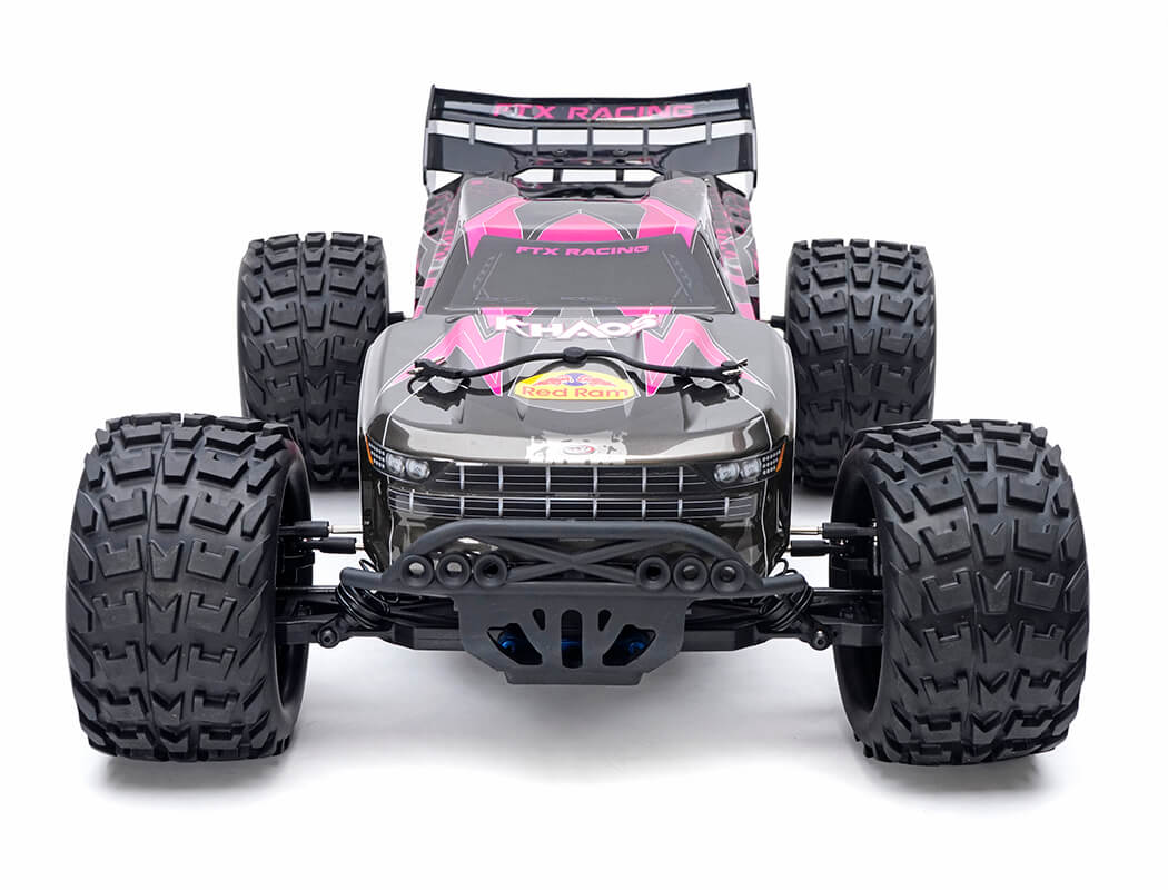 FTX KHAOS 1/10 BRUSHLESS 4WD TRUGGY RTR WITH 3S LIPO AND CHARGER - Purple