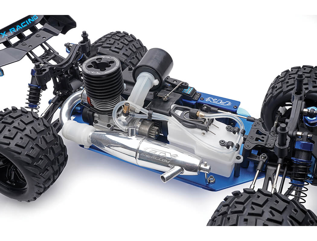 FTX KHAOS 1/10 NITRO 4WD TRUGGY RTR WITH .21 ENGINE GREEN