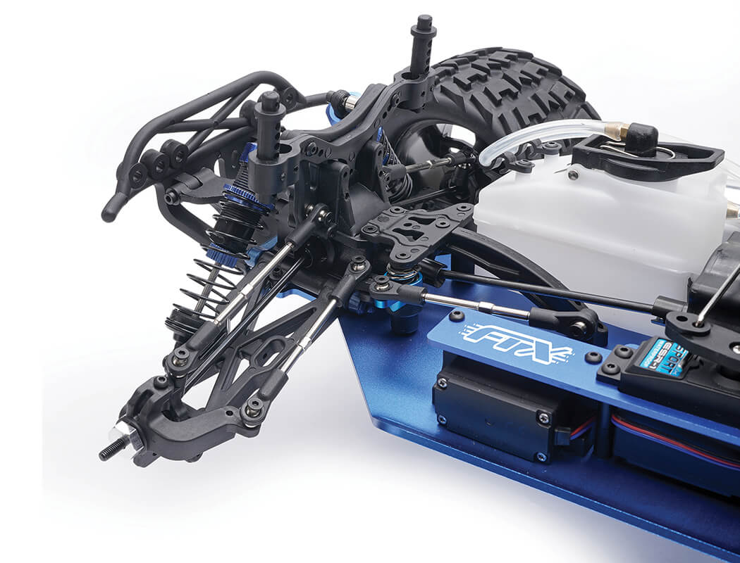 FTX KHAOS 1/10 NITRO 4WD TRUGGY RTR WITH .21 ENGINE GREEN