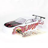 FTX Banzai Pre-Painted Body Shell W/Decals + Wing - White