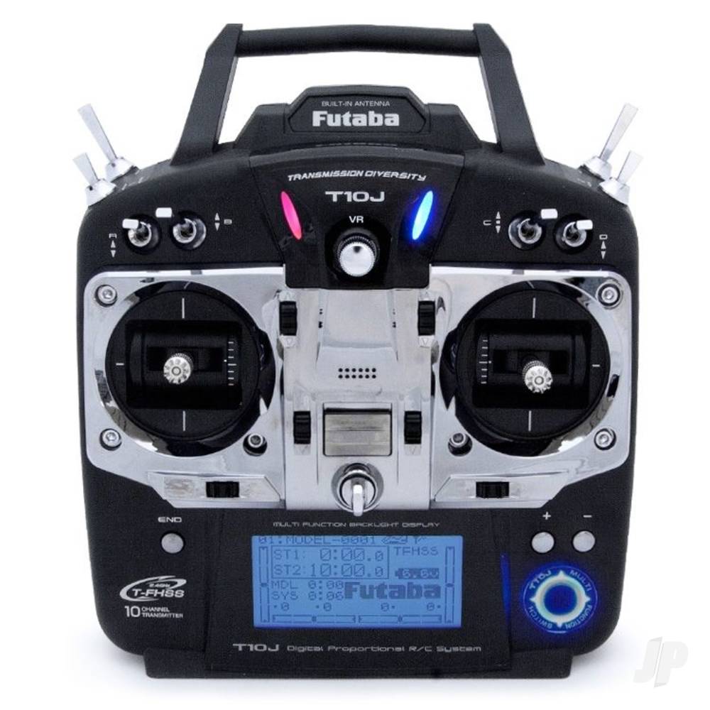 Futaba T10J 10 Channel Combo 2.4GHz (Mode 2) (N-Tx) Mode 2 R3008SB (FUTABA10J)