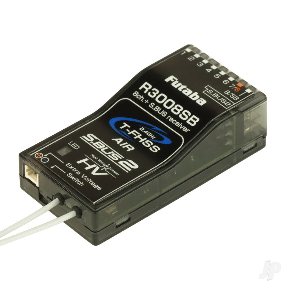 Futaba 6K 8-Channel Air Radio with R3008SB Rx Mode 1