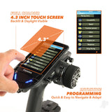 Futaba T10PX 10-Channel Surface Radio with 3x R404SBSE Rx