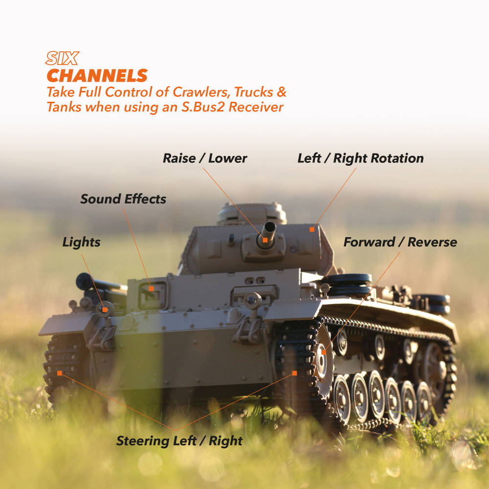 Futaba T6PV 6-Channel Surface Radio with R404SBS Rx