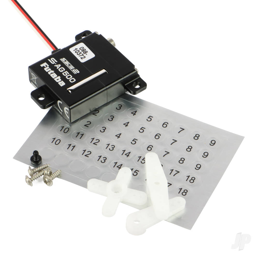 Futaba S-AG500 Slim Coreless Digital Servo PWM/S.Bus2 9.5kg 0.12s 4.8V - 8.4V