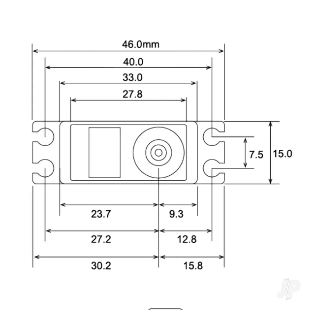 Futaba S-A601 Coreless Digital Servo PWM/S.Bus2 41kg 0.11s 4.8 - 7.4V
