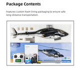 Flywing New Airwolf 470L 2 Blade ACE GPS/ATT RC Scale Helicopter (RTF) : FW-AIRWOLF-V2-RTF