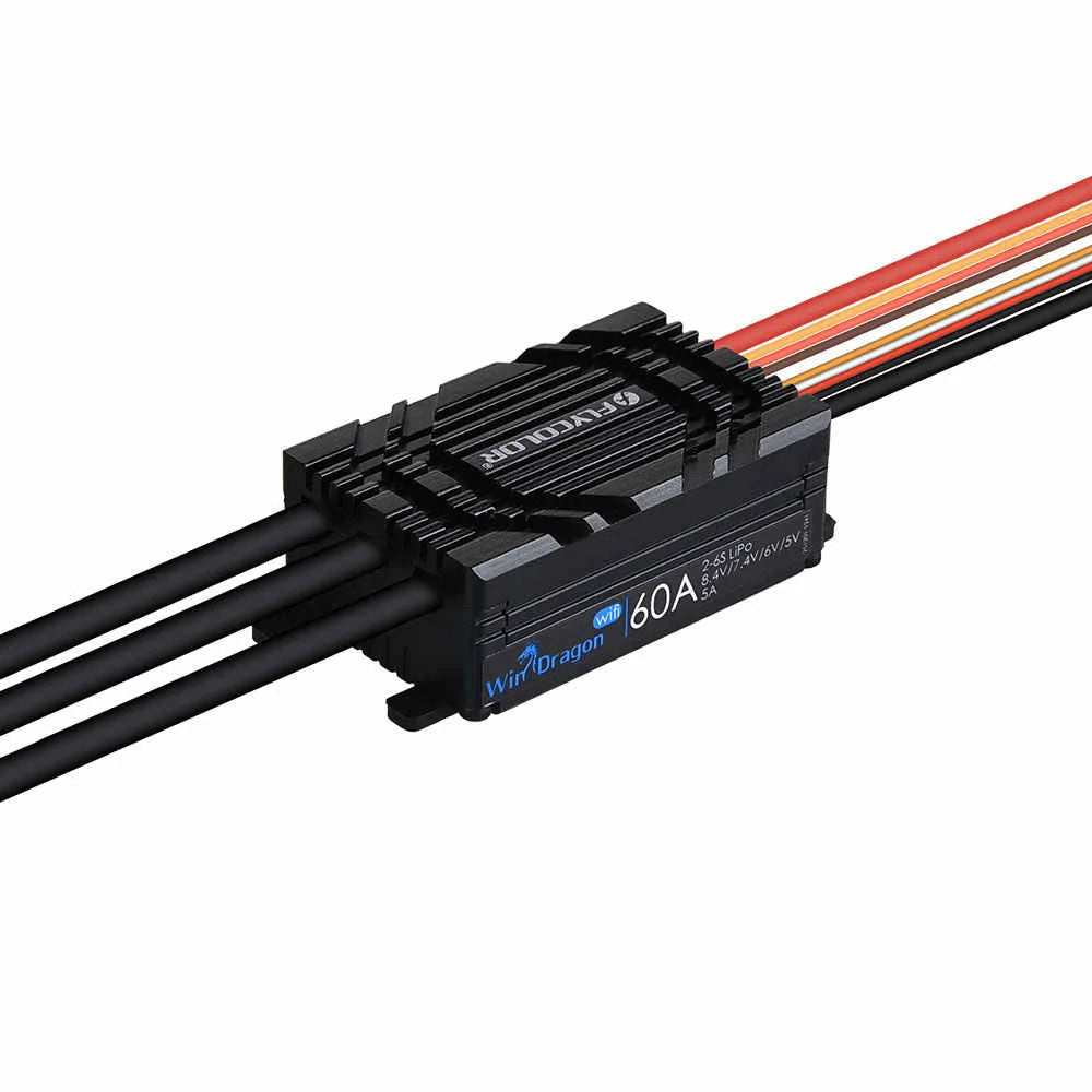 Flycolor 60amp ESC for Aircraft/Heli