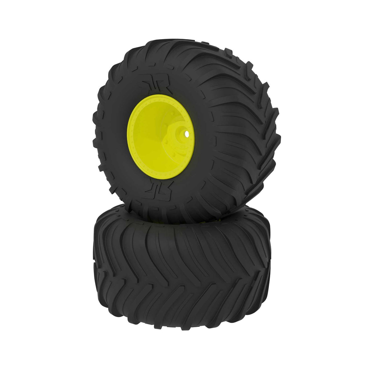 ARRMA dBoots Chevron MT Tire Set Glued Yellow