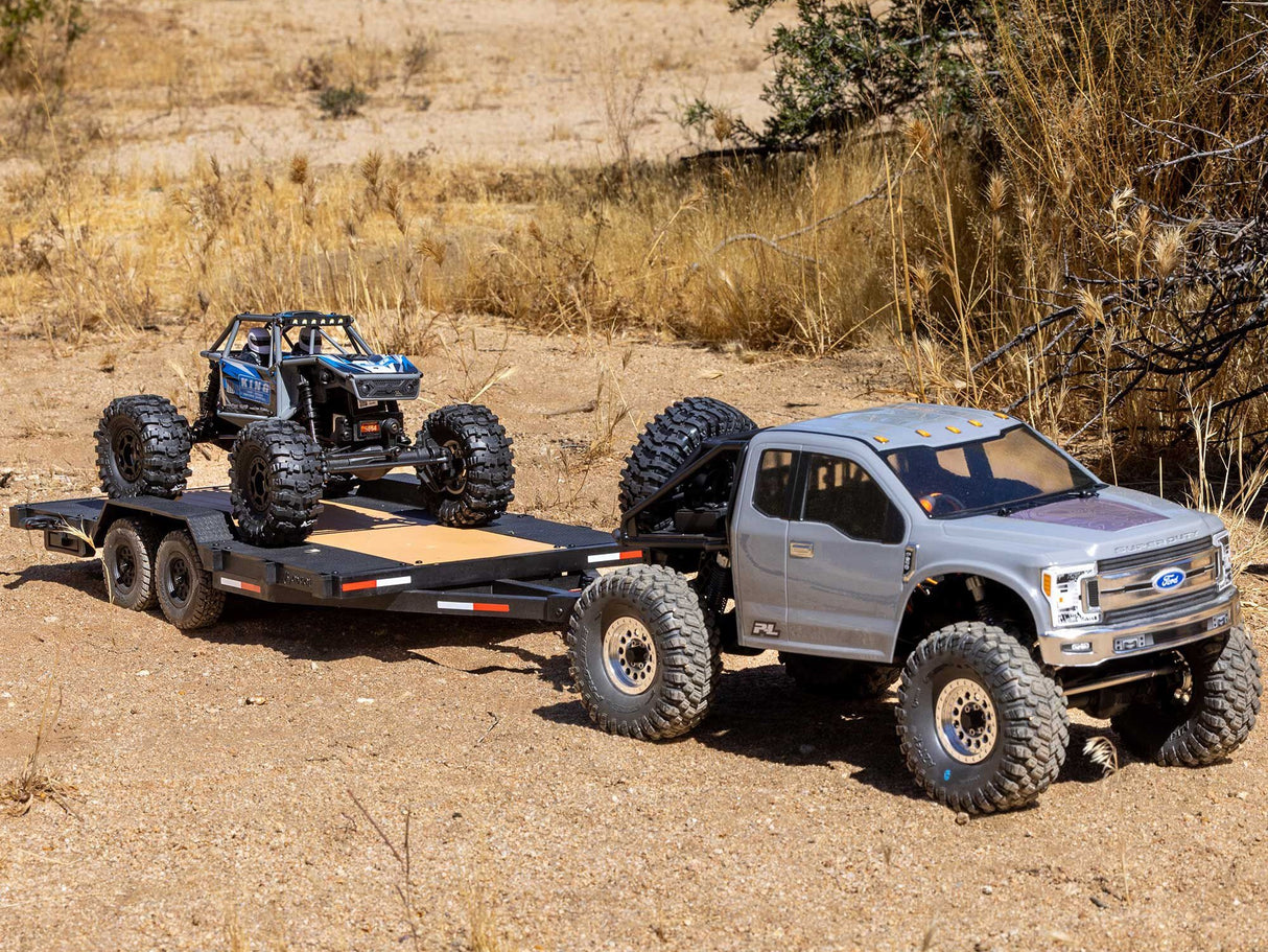 Axial 1/10 SCX10 Flat Bed Vehicle Trailer - Pre Order - Expected late August