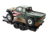 Axial 1/10 SCX10 Flat Bed Vehicle Trailer - Pre Order - Expected late August