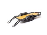 Axial SCX24 Flat Bed Vehicle Trailer with LED Taillights -1/24th