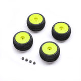 Proline Blockade Tire Pro-Line OE Wheel Yellow Mounted: Micro-T G-PRO-2632