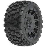 1/6 Badlands MX57 Front/Rear 5.7 Tires Mounted on Raid 8x48