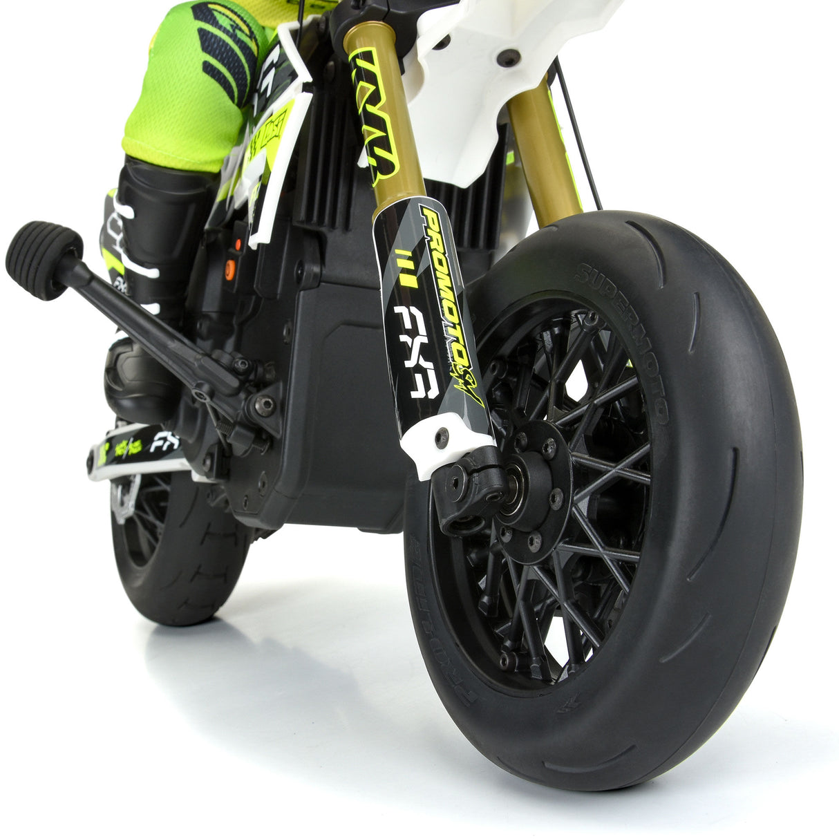 1/4 Supermoto S3 Motorcycle Rear Tire MTD Black (1): PROMOTO