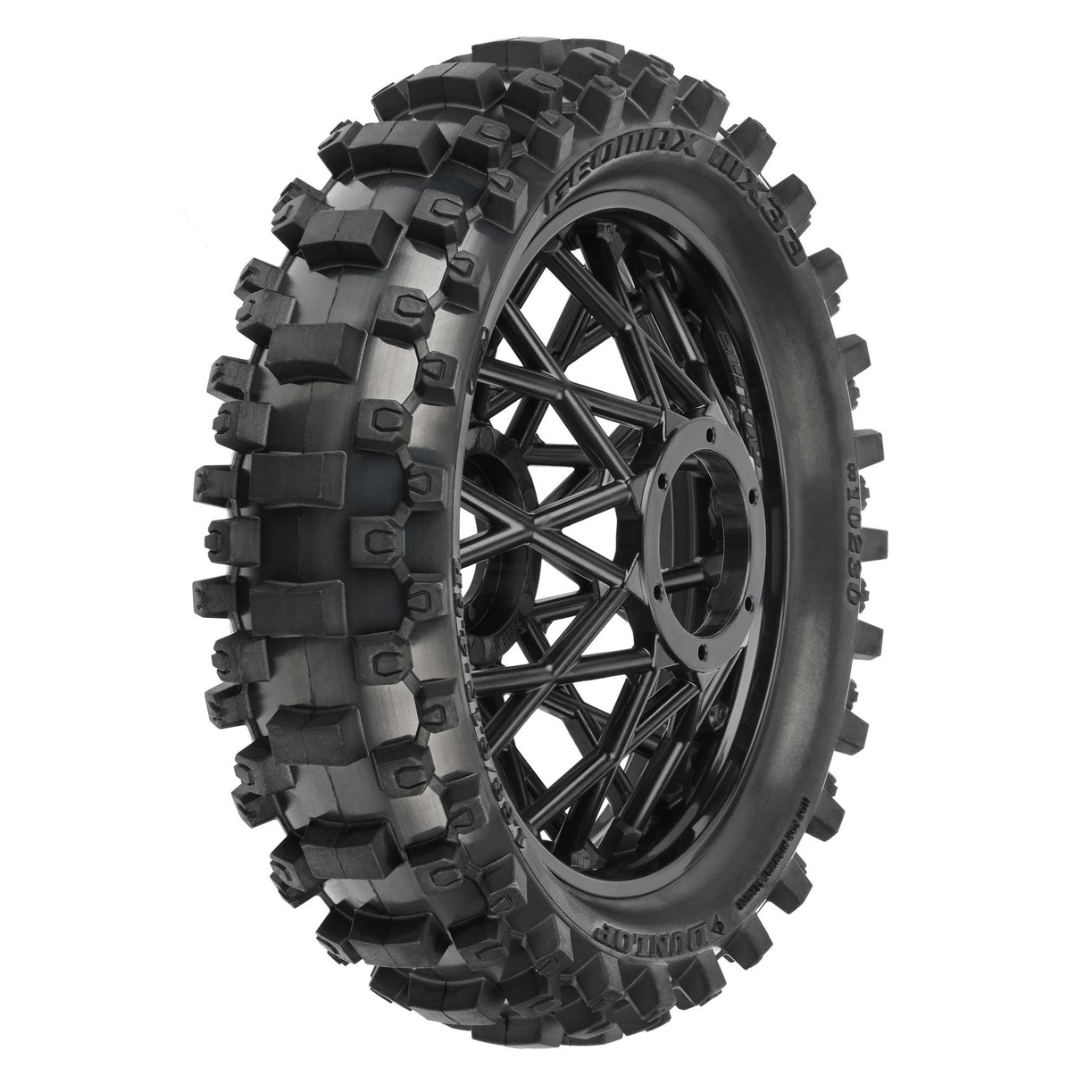 1/4 Dunlop Geomax MX33 CR4 Rear Tire MTD Black: Promoto-MX