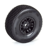 1/16 King Pin Front/Rear Tires MTD 12mm Black Split Six (4):