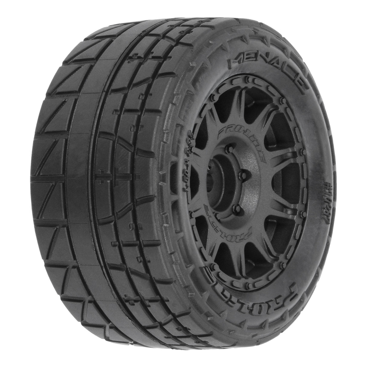 Proline 1/18 Menace F/R Street Tires MTD 12mm Black Raid (4): Granit G-PRO1028710