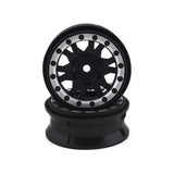 1/10 Impulse Front/Rear 1.9 12mm Crawling Wheels (2) Black/