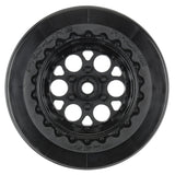 1/10 Showtime+ Wide Rear 2.2/3.0 12mm Drag Wheels (2) Blac