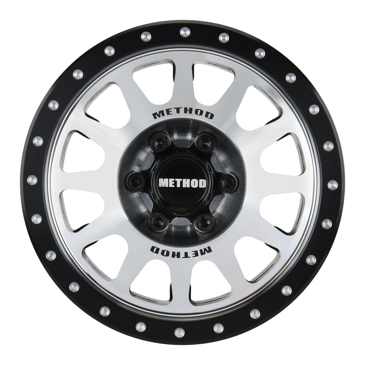 1/6 Method 305 Alum F/R 2.9 +2 Offset SCX6 Wheel Faces (2)