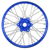 1/4 Pro-Spec Aluminum V2 Bead Front Wheel Blue/Blue (1): Pro
