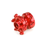 1/4 Pro-Spec Aluminum Front Hub Red: Promoto-MX