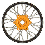 Proline 1/4 Pro-Spec Aluminum V2 Bead Front Wheel Black/Gold (1): Pr G-PRO284700T3