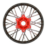 Proline 1/4 Pro-Spec Aluminum V2 Bead Rear Wheel Black/Red (1): Prom G-PRO284800T2