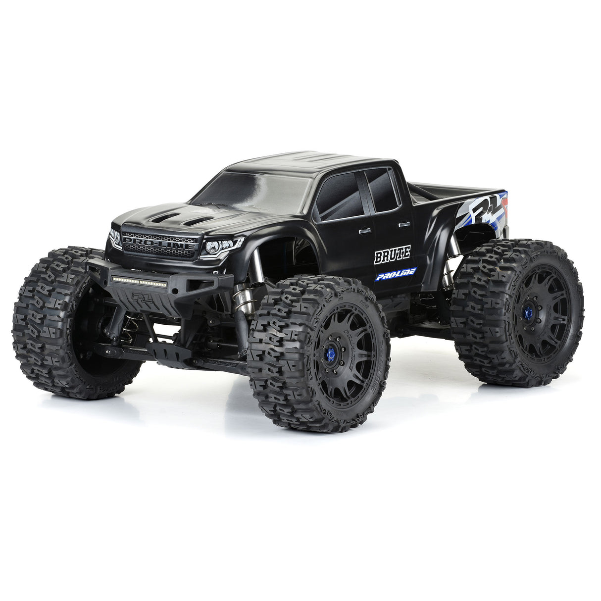 1/5 Pre-Cut Brute Bash Armor Black Body: X-MAXX