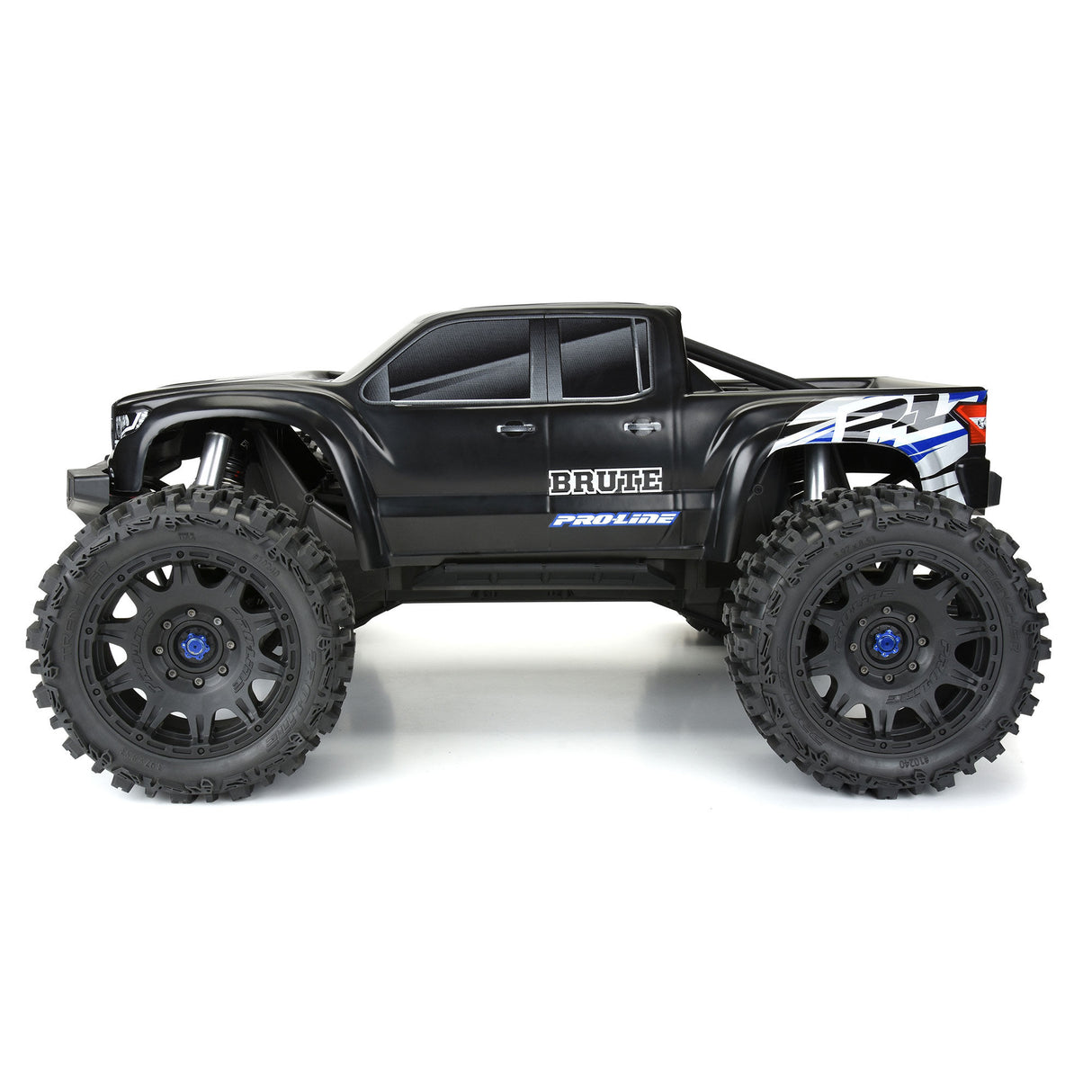 1/5 Pre-Cut Brute Bash Armor Black Body: X-MAXX