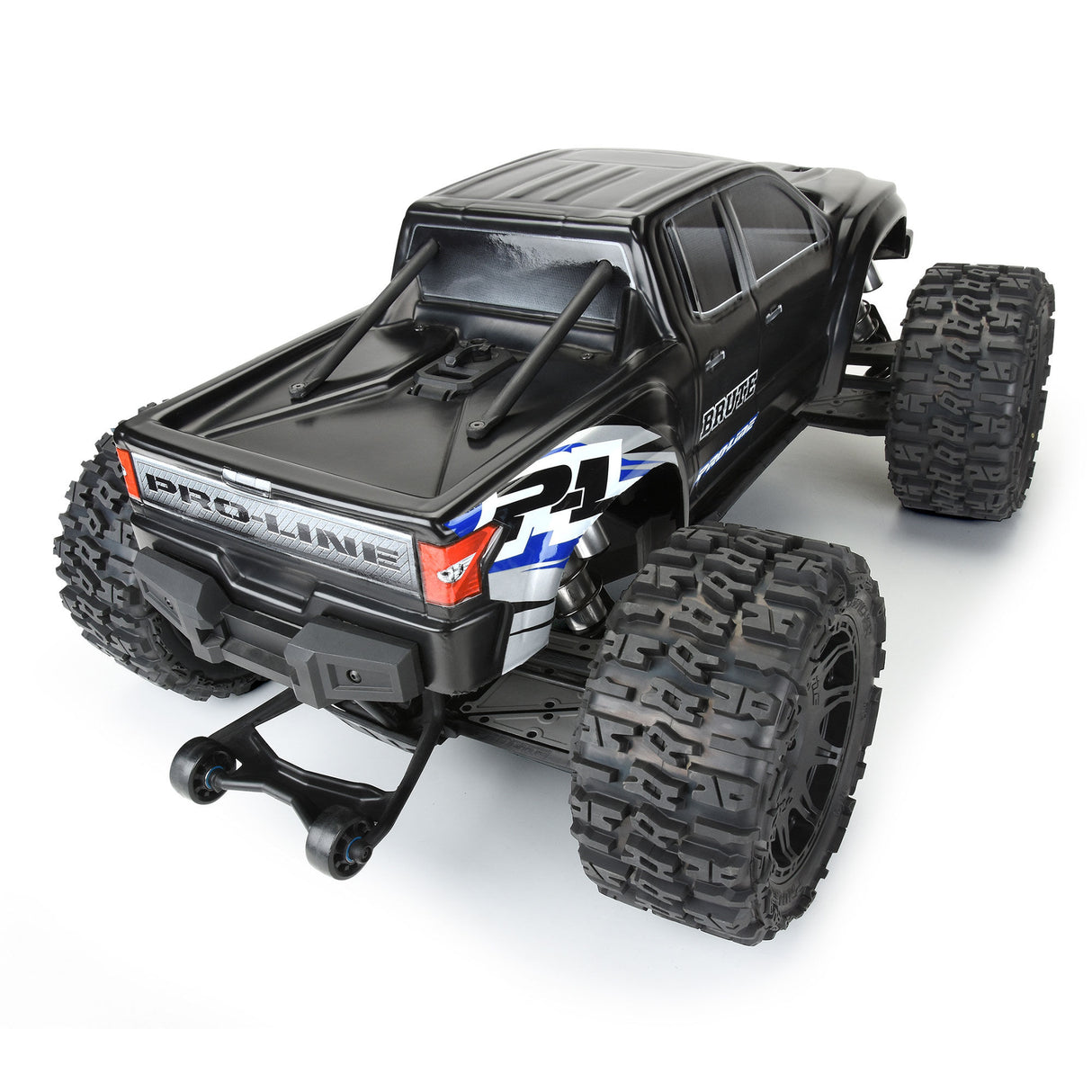1/5 Pre-Cut Brute Bash Armor Black Body: X-MAXX