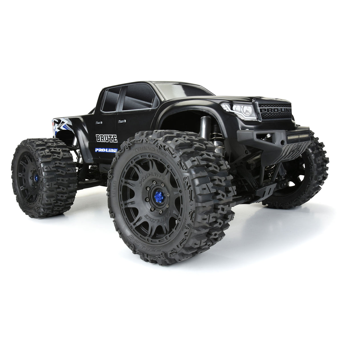 1/5 Pre-Cut Brute Bash Armor Black Body: X-MAXX