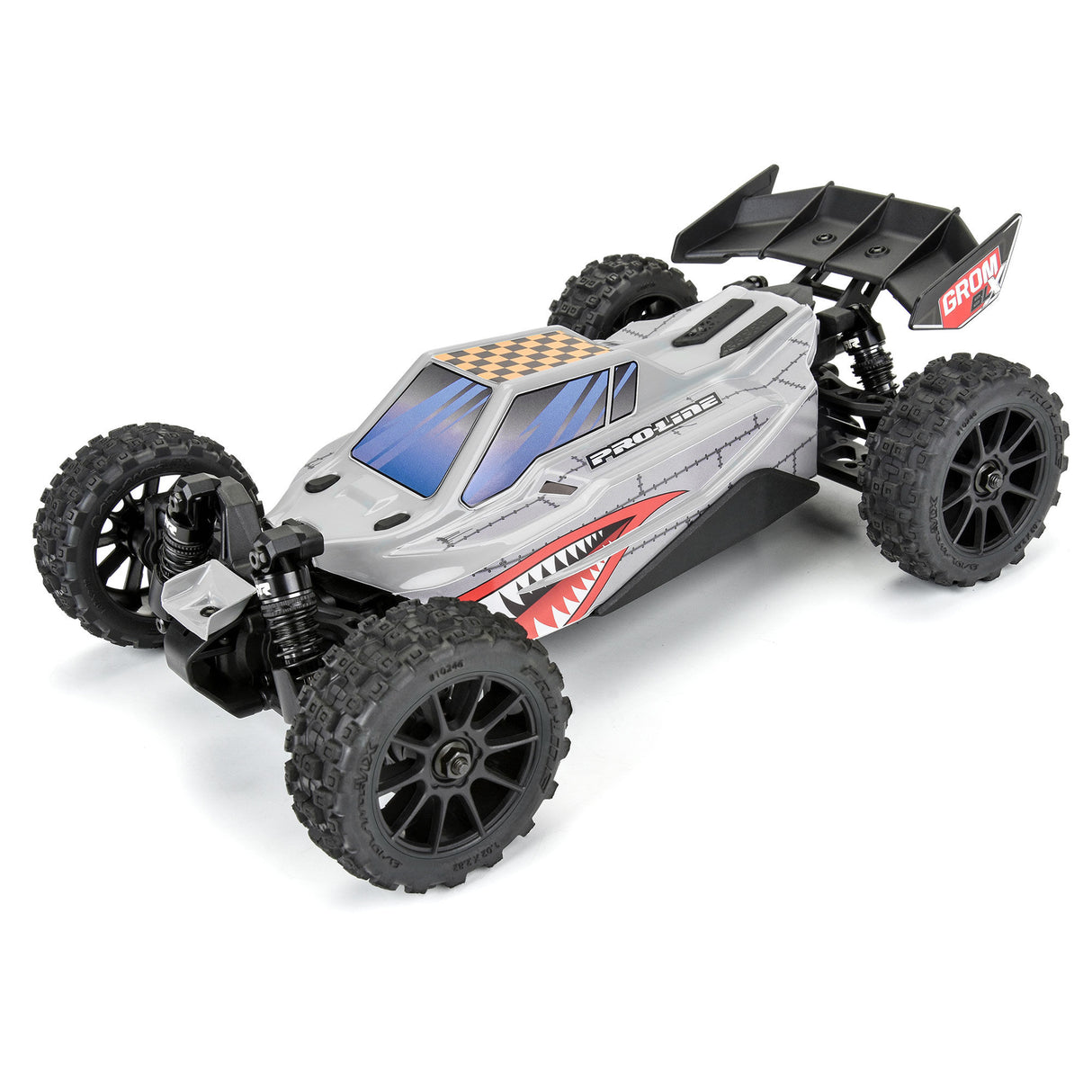 1/16 Pre-Cut 2019 Chevy Trophy Truck Tough-Color Gray Body:
