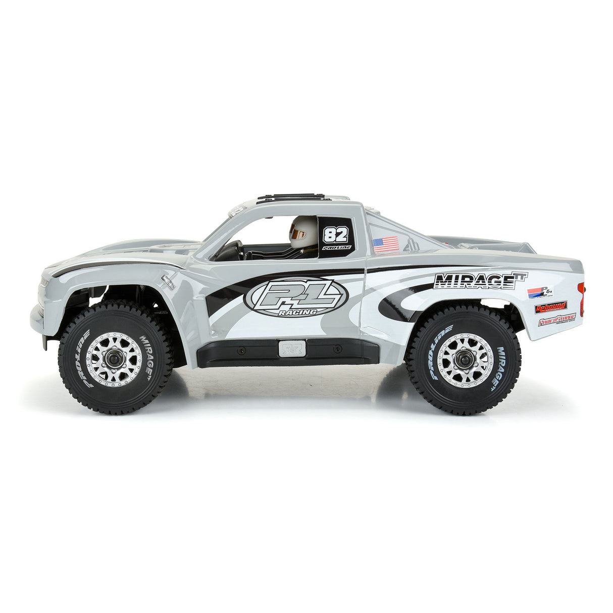 1/16 Pre-Cut 2019 Chevy Silverado Trophy Truck Clear Body: G